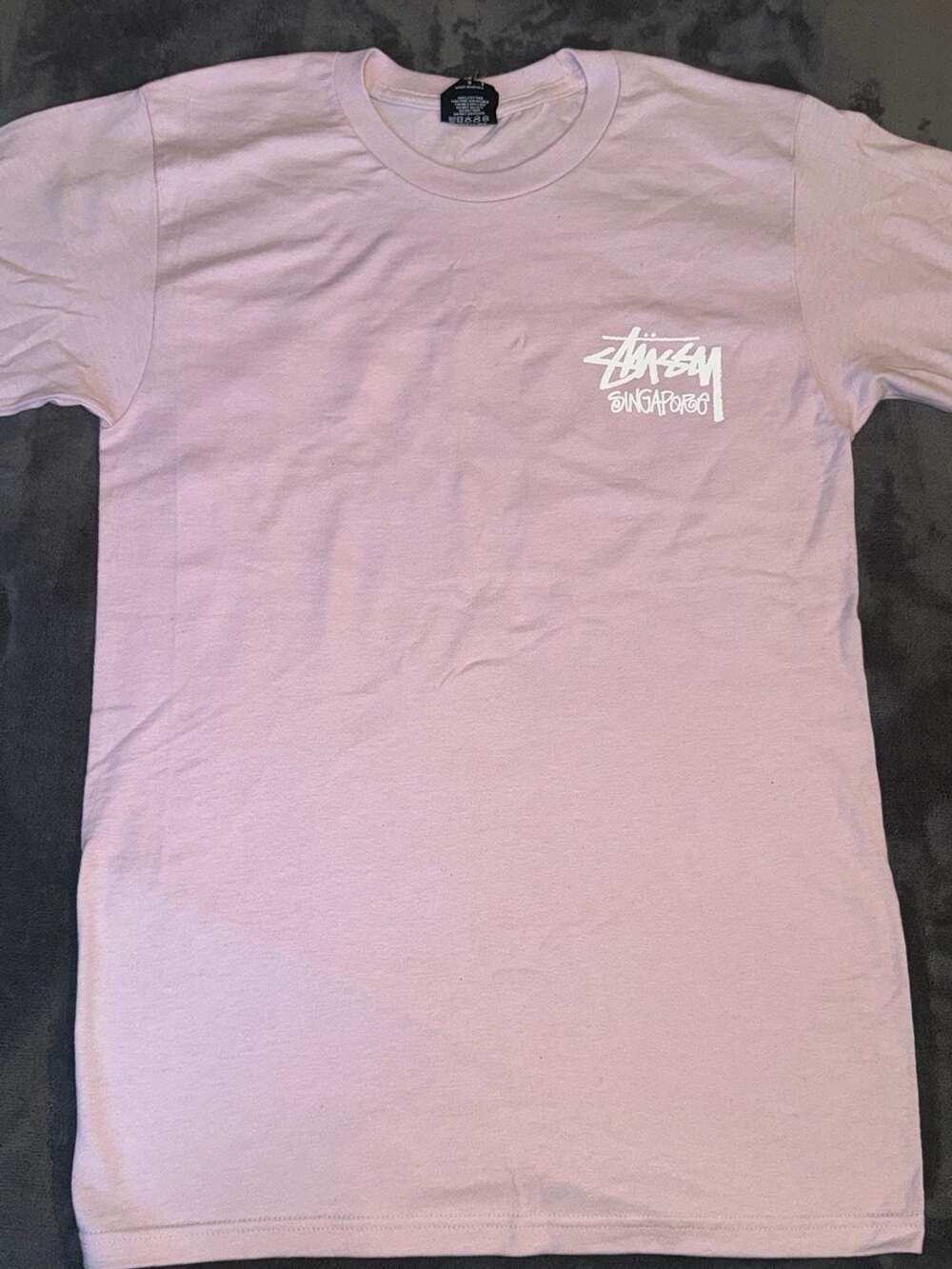 Stussy Singapore Graphic T-Shirt Size S